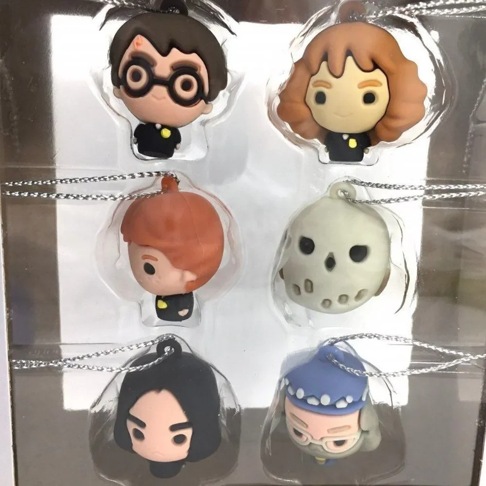 Hallmark Harry Potter Wizarding World Set of 6 Mini Ornaments 2021 New
